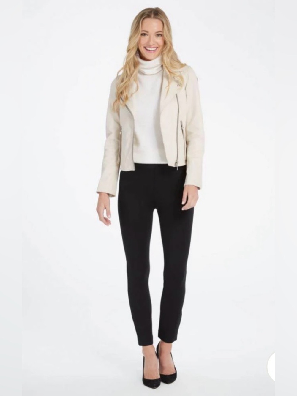 Spanx - Backseam Skinny Leggings size LP